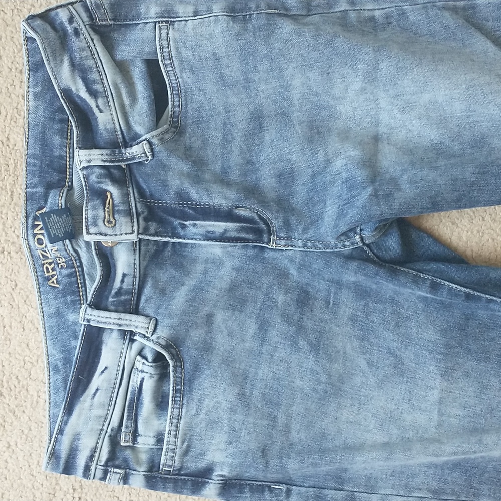 Women's blue skinny jeans, size 6/7